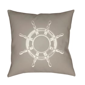 Livabliss Nautical II Sage Pearl Nickel Accent Pillow Cover - 20x20