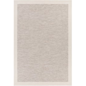 Livabliss Santa Cruz Taupe Cream Machine Woven Rug - 130x95