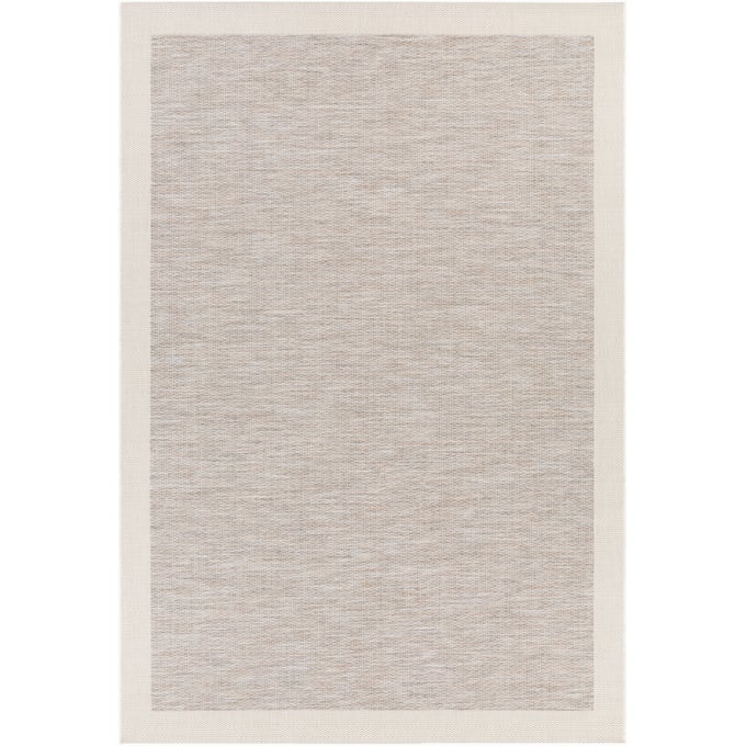 Livabliss Santa Cruz Taupe Cream Machine Woven Rug - 130x95 STZ6002-7111011