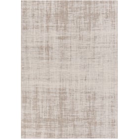 Livabliss Santa Cruz Brown Gray Tan Cream Machine Woven Rug - 130x94