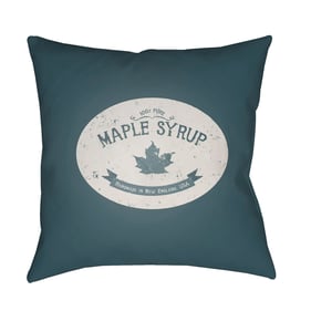 Livabliss Maple Syrup Charcoal Light Grey Accent Pillow Cover - 18x18