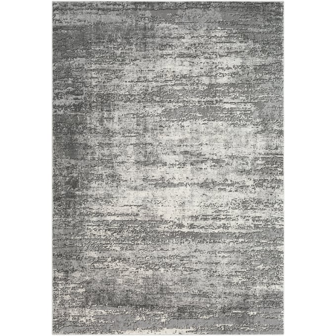 Livabliss Tibetan Medium Gray Charcoal Machine Woven Rug - 148x106 TBT2305-93123