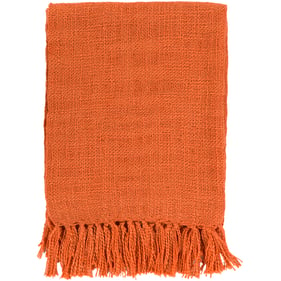 Livabliss Tilda Burnt Orange Throw