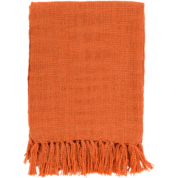 Livabliss Tilda Burnt Orange Throw TID002-5951