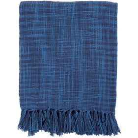 Livabliss Tori Dark Blue Throw