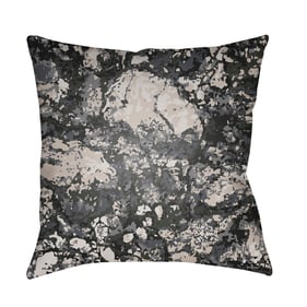 Livabliss Textures Ink Blue Black Accent Pillow Cover - 20x20