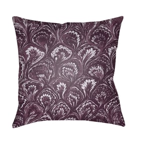 Livabliss Textures Lavender Dark Medium Purple Accent Pillow Cover - 18x18