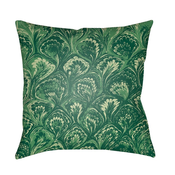 Livabliss Textures Dark Light Green Accent Pillow Cover - 18x18 TX028-1818