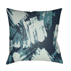 Livabliss Textures Pale Denim Blue Accent Pillow Cover - 18x18