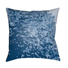 Livabliss Textures Sky Blue Pale  Accent Pillow Cover - 18x18