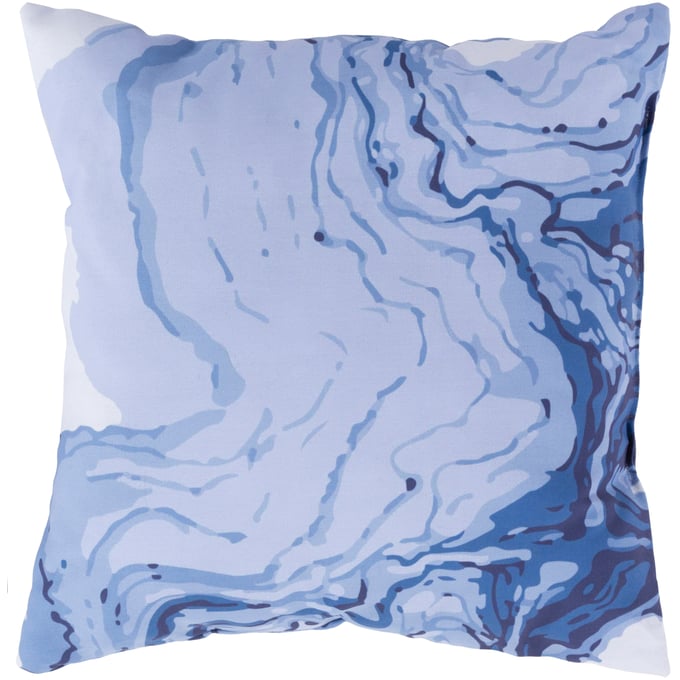 Livabliss Textures Pale Blue Sky  Accent Pillow Cover - 20x20 TX062-2020