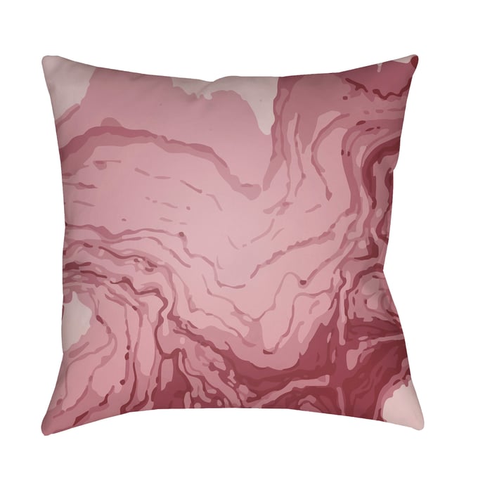 Livabliss Textures Burgundy Magenta Lilac Accent Pillow Cover - 20x20 TX064-2020