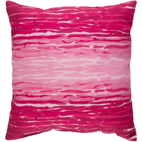 Livabliss Textures Rose Purple Magenta Accent Pillow Cover - 22x22