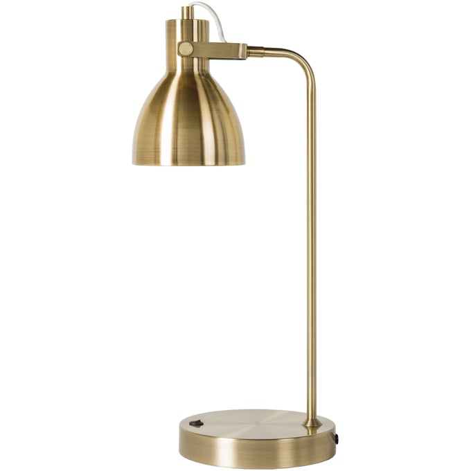 Livabliss Verdon Metallic Brass Accent Table Lamp VDN-001