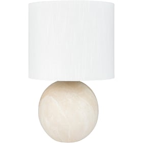 Livabliss Vogel White Accent Table Lamp