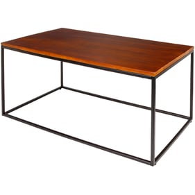 Livabliss Aryaa Dark Brown Black Coffee Table