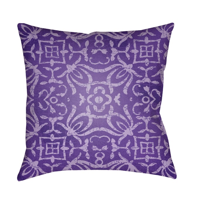 Livabliss Yindi Lavender Purple Accent Pillow Cover - 20x20 YN008-2020