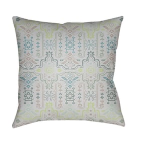 Livabliss Yindi Light Green Gray White Sage Accent Pillow Cover - 22x22