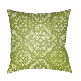 Livabliss Yindi Light Olive Green Yellow Accent Pillow Cover - 20x20