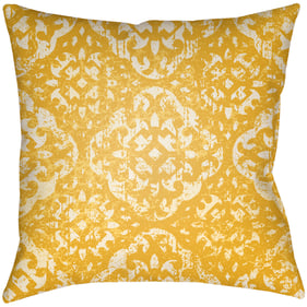 Livabliss Yindi Cream Yellow Slate Accent Pillow Cover - 18x18