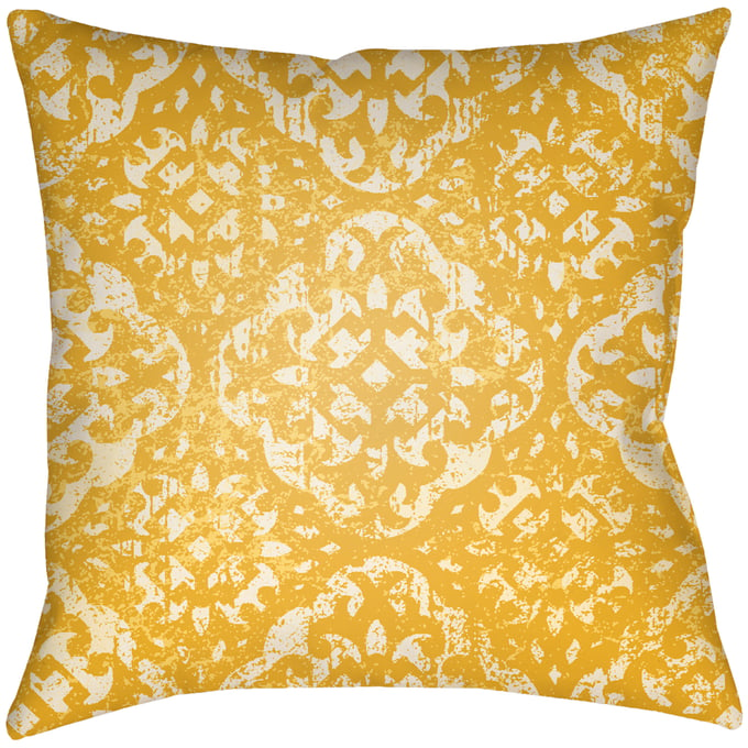 Livabliss Yindi Cream Yellow Slate Accent Pillow Cover - 18x18 YN018-1818