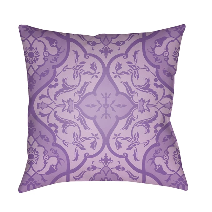 Livabliss Yindi Lavender Purple Lilac Accent Pillow Cover - 22x22 YN021-2222