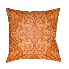 Livabliss Yindi Burnt Orange Accent Pillow Cover - 18x18