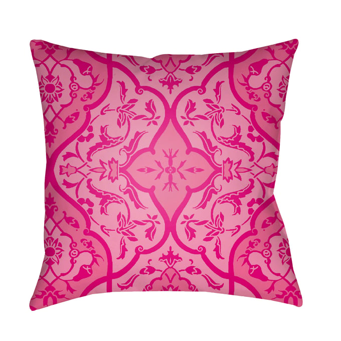 Livabliss Yindi Pink Purple Fuchsia Accent Pillow Cover - 20x20 YN025-2020