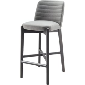 Livabliss Rayne Light Gray Bar Stool