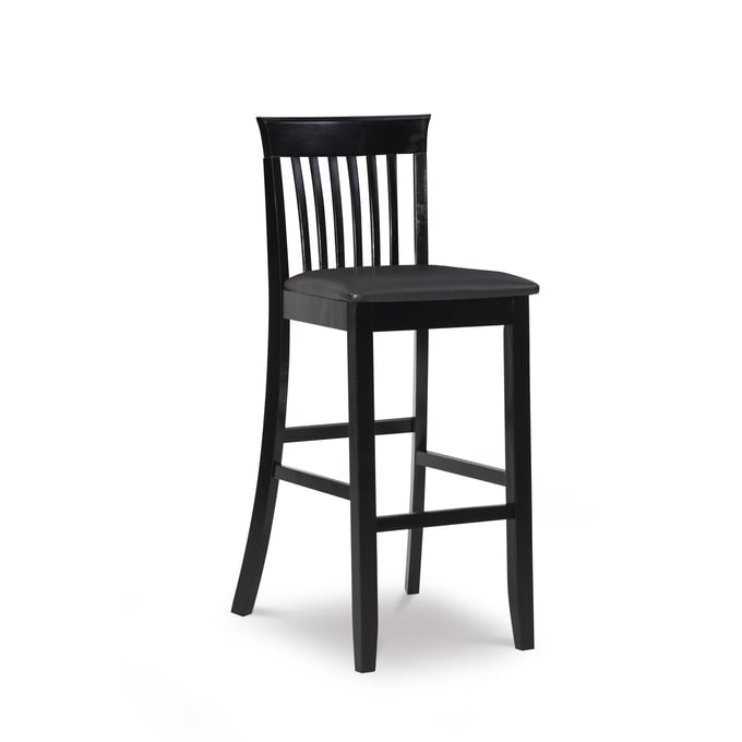 Linon Torino Black Craftsman Bar Stool LN-01858BLK01U