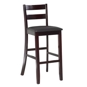 Linon Torino Merlot Dark Brown Soho Bar Stool