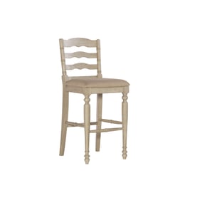 Linon Marino White Wash Bar Stool