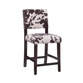 Linon Corey Brown Udder Madness Counter Height Stool