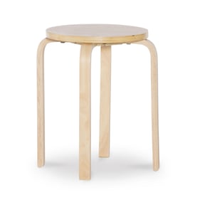 4 Linon Polly Natural Stacking Stools