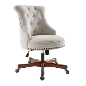 Linon Sinclair Natural Office Chair