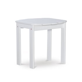 Linon Adirondack White End Table