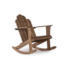 Linon Adirondack Acorn Rocking Chair