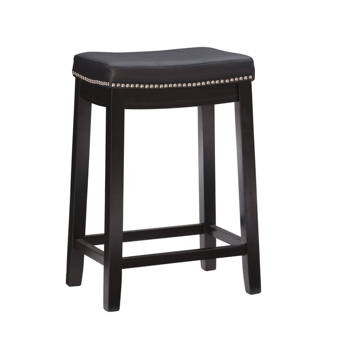 Linon Claridge Black Counter Stool LN-55815BLK01U