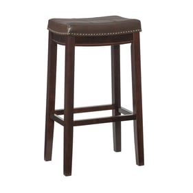 Linon Claridge Brown Barstool