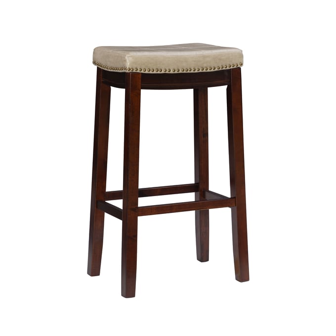 Linon Claridge Beige Barstool LN-55816JUTE01U