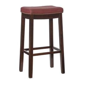 Linon Claridge Red Barstool