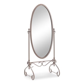 Linon Clarisse Antique Brown Cheval Mirror