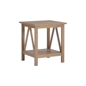 Linon Titian Driftwood End Table