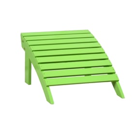 Linon Adirondack Green Ottoman