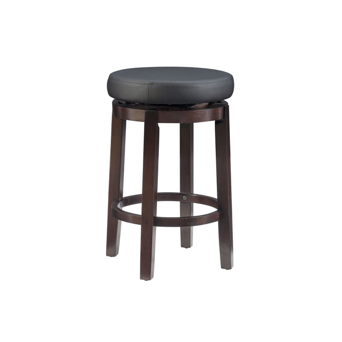 Linon Maya Black Counter Height Stool LN-98352KBLK-01-KD