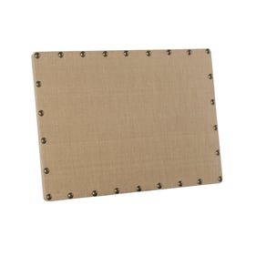 Linon Burlap Natural Bulletin Board