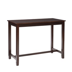 Linon Claridge Espresso Bar Pub Table