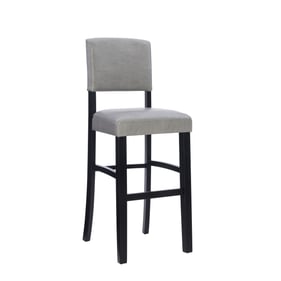 Linon Monaco Dove Grey Bar Stool