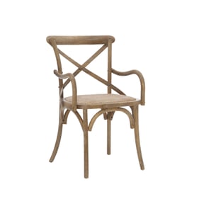 Linon Conelly Grey Arm Chair