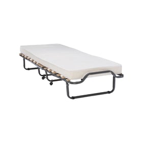 Linon Luxor Grey Folding Bed with Cover